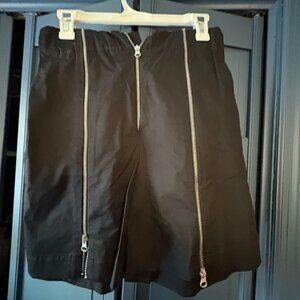 Selfish Style Zipper Shorts Size L